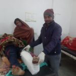 बगीचा में काम कर रहे मजदूर के शरीर पर गट्ठर गिरने से बाल बाल बचे मजदूर, खगड़िया