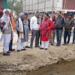 Inq Tmp 35 नवगछिया पूर्वी रेलवे ओवर ब्रिज के निर्माण कार्य का विधायक ने किया निरीक्षण ।।