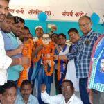 Procession taken out on Ambedkar Jayanti in Khagaria.