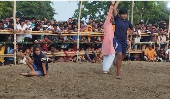 Organization of Akhara in Baba Vishu Raut Mela