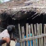 धोबीनिया गांव में लगी आग, एक घर जला, हुआ काफी नुकसान।