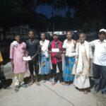 अग्नि पीड़ित छह परिवार को दिया गया 11 हजार रुपए की सहायता राशि ।।