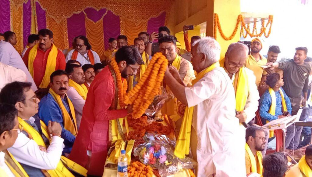 बाबा परशुराम जन्मोत्सव समारोह में पहुंचे कई बड़े दिग्गज नेता, परशुराम की जमकर लगी जमकर। 2 IMG 20230423 WA0007