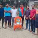 खगड़ा ग्राम में बाबू वीर कुँवर सिंह का विजयोत्सव मनाया ।