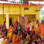भगवान परशुराम और संकट मोचन हनुमान की प्रतिमा का हुआ प्राण प्रतिष्ठा।