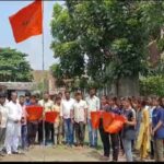 अखिल भारतीय विद्यार्थी परिषद के सदस्यों ने मनाया संघठन का 75 वां स्थापना दिवस