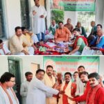 जदयू प्रखंड अध्यक्ष सह मुखिया संघ के अध्यक्ष मनोज लाल के नेतृत्व में बिहपुर में हुई बैठक
