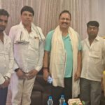 अखिल भारतीय कांग्रेस कमेटी के सदस्य से मिले अल्पसंख्यक प्रदेश उपाध्यक्ष अरशद अली