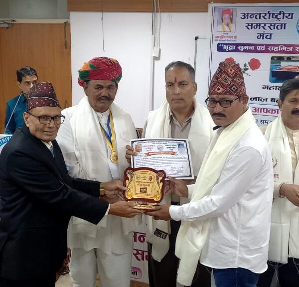 बिहपुर के पांच समाजसेवी को दिल्ली में अंतर्राष्ट्रीय&hellip;