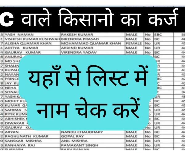 Kisan Karj Mafi 2024