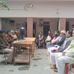 सरस्वती पूजा को ले बिहपुर थाना में शांति समिति की बैठक
