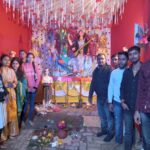 वीणा वादिनी मां सरस्वती की पूजा अर्चना को लेकर छात्र छात्राओं समेत ग्रामीण में देखा जा रहा खासा उत्साह