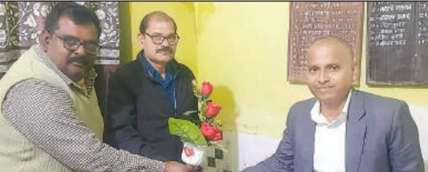 नए अंचलाधिकारी लवकुश ने दिया योगदान
