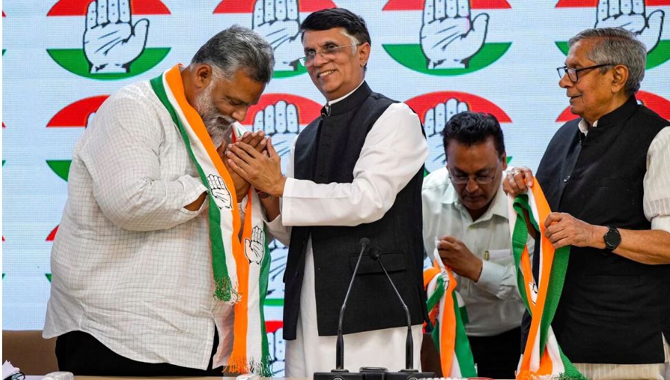 Pappu yadav, Congress