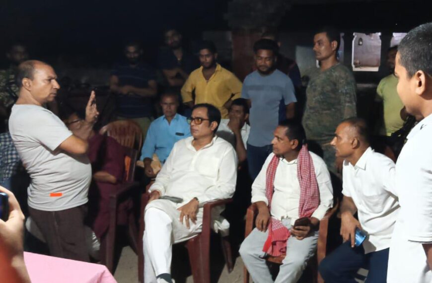 विधायक ने दिवंगत कार्तिक चौधरी के&hellip;