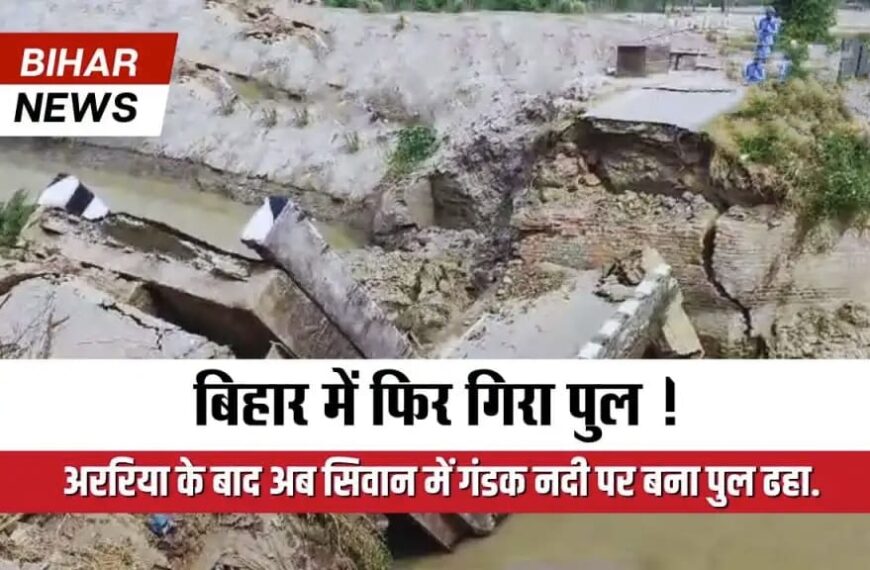 Bridge Collapses In Bihar