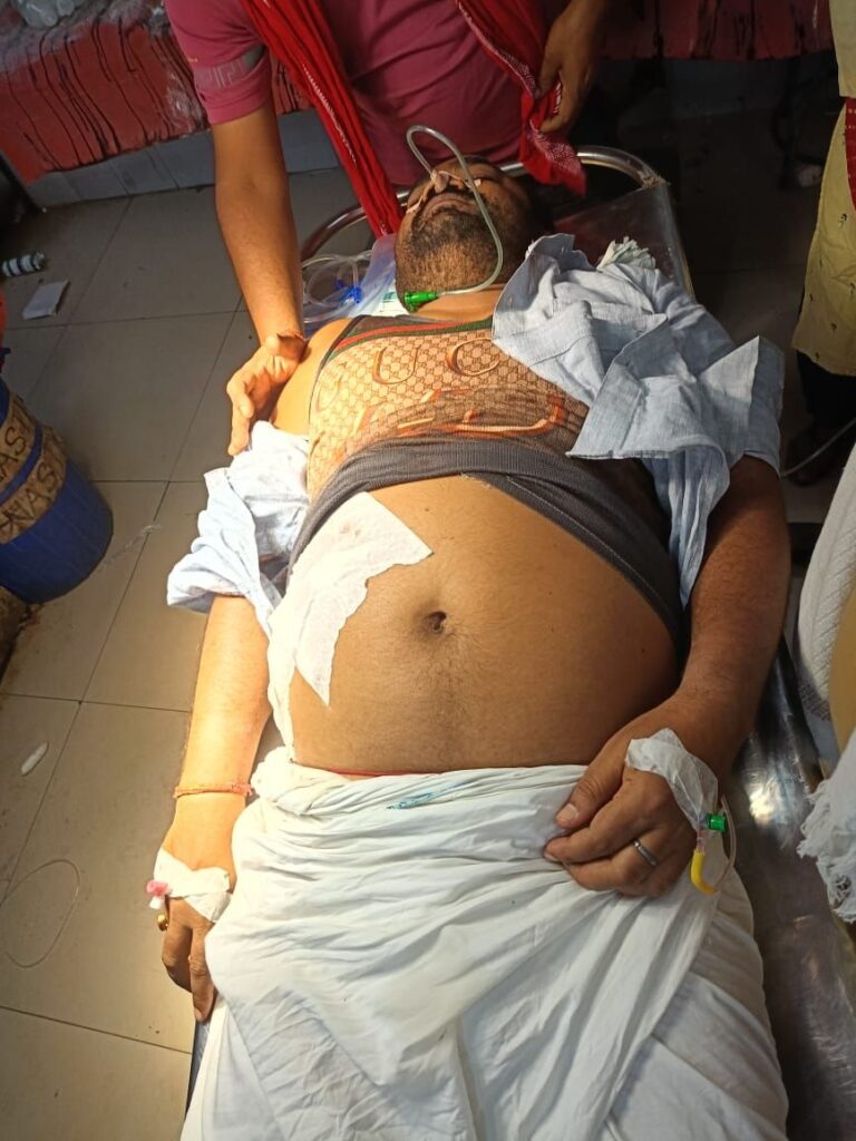 हरियो मुखिया प्रतिनिधि सच्चितानंद सिंह को मारी गोली ,मायागंज रेफर 2 img 20240605 wa00006394787084788844253