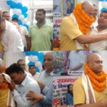 Inq Tmp 35 समारोह आयोजित कर नम आंखों से बीडीओ को दी गई विदाई, किया गया स्वागत