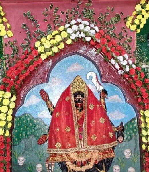 Inq Tmp 4 मां काली मंदिर का नींव स्वामी आगमानंद जी…