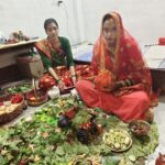 Inq Tmp 30 14 दिवसीय मधुश्रावणी व्रत में पति के दीर्घायु के लिए नवविवाहिता कथा के तीसरे दिन की पूजा