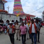 एसडीओ ने किया ब्रजलेश्वर धाम का औचक निरिक्षण