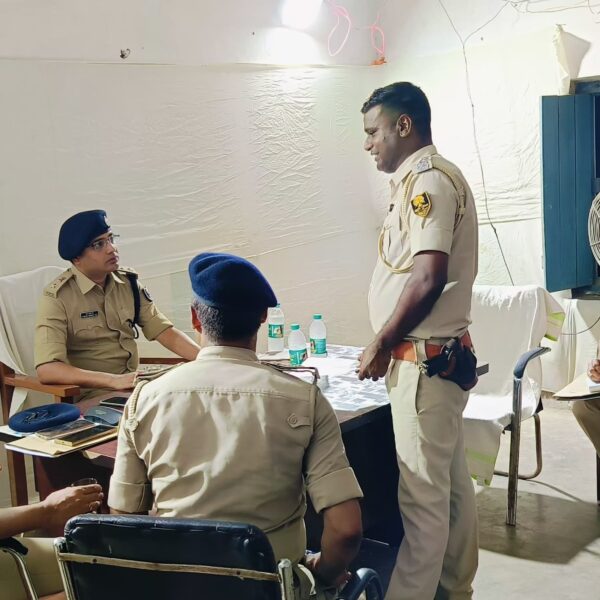 बिहपुर थाना में अपराध गेष्टि
