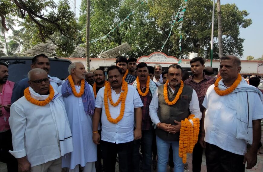 मड़वा पूरब  के पैक्स उम्मीदवार मनोज&hellip;