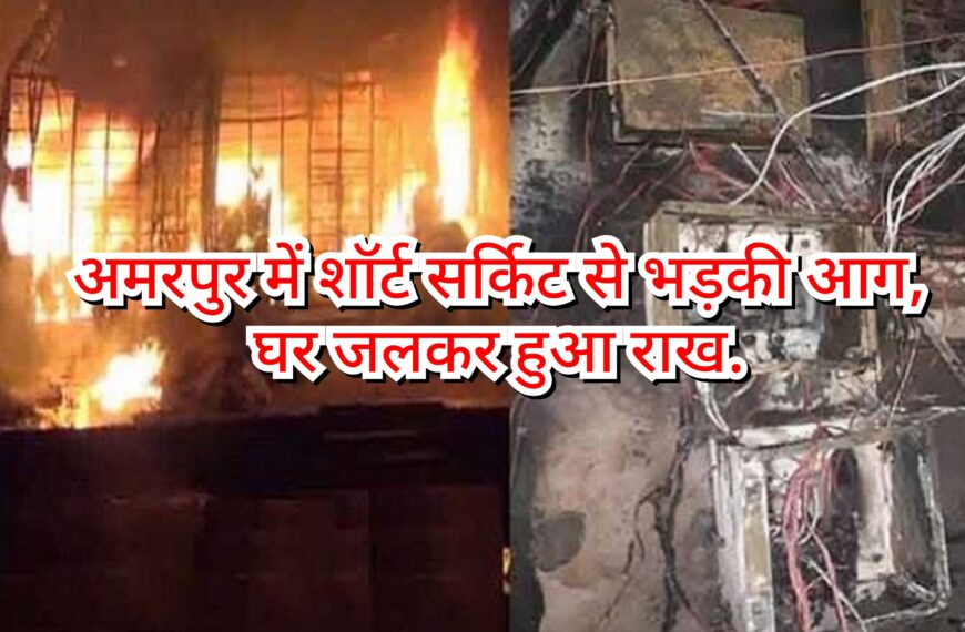 BHAGALPUR – अमरपुर में शॉर्ट सर्किट&hellip;