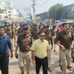 भागलपुर में शांति का संदेश: होली-ईद पर अमन चैन कायम रखने को निकला फ्लैग मार्च