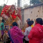 Inq Tmp 38 Bhagalpur News – भक्ति और श्रद्धा के साथ माता शीतला को दी गई नम आँखों से विदाई । INQUILABINDIA