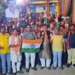 बिहपुर में भाजपा ने पहलगाम आतंकी हमले के खिलाफ कैंडल मार्च निकालकर जताया आक्रोश