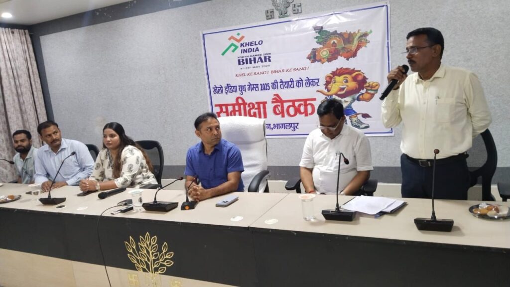 खेलो इंडिया यूथ गेम्स 2025 : भागलपुर में वॉलिंटियर्स को दिया गया प्रशिक्षण, खिलाड़ियों के स्वागत-सत्कार पर विशेष जोर 2 img 20250428 wa00021136769249633502668