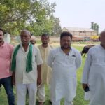 Inq Tmp 48 बिहपुर के एकमात्र खेल मैदान पर भवन निर्माण की तैयारी, युवाओं और जनप्रतिनिधियों में आक्रोश