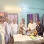 नवपदस्थापित थाना अध्यक्ष संतोष कुमार शर्मा का स्वागत, बोले – शांति और अपराधमुक्त समाज ही प्राथमिकता