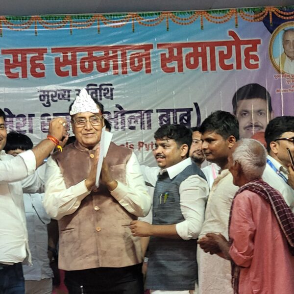 उमेश शर्मा उर्फ भोला बाबू ने तुलसीपुर को&hellip;