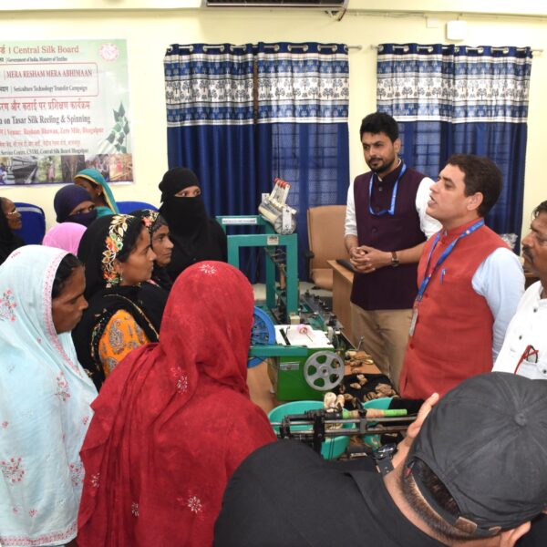 “मेरा रेशम मेरा अभिमान” के तहत तसर रेशम&hellip;