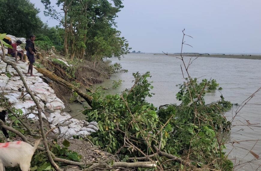 Inq Tmp 35 नरकटिया जमींदारी बांध पर फिर गंगा…