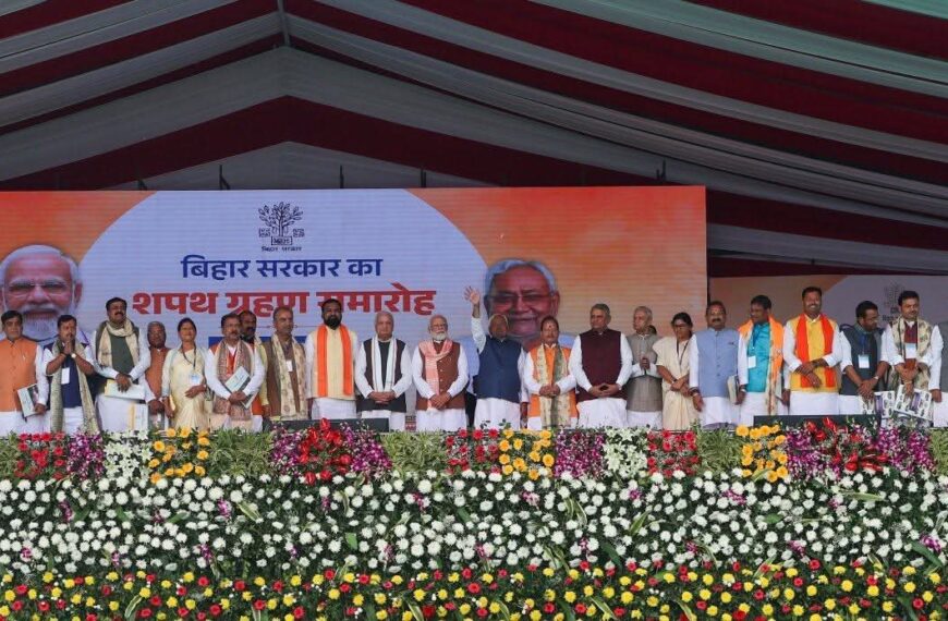 Inq Tmp 18 गांधी मैदान में ऐतिहासिक पल: नीतीश कुमार ने…