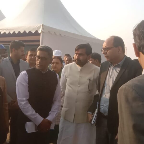 Inq Tmp 4 अगुवानी–सुल्तानगंज महासेतु का निरीक्षण, विकास के एजेंडे पर…