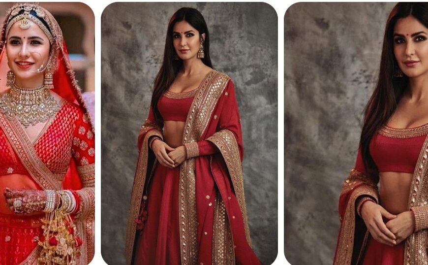Katrina Kaif लाल लहंगे में लगीं&hellip;