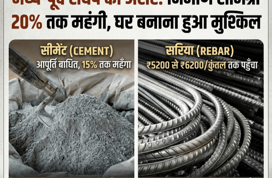 Inq Tmp 22 Middle-East War इम्पैक्ट – उत्तराखंड में सीमेंट, सरिया,…