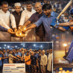 ईद पर जामताड़ा में नाइट क्रिकेट टूर्नामेंट, पिंडारी 11 बनी चैंपियन