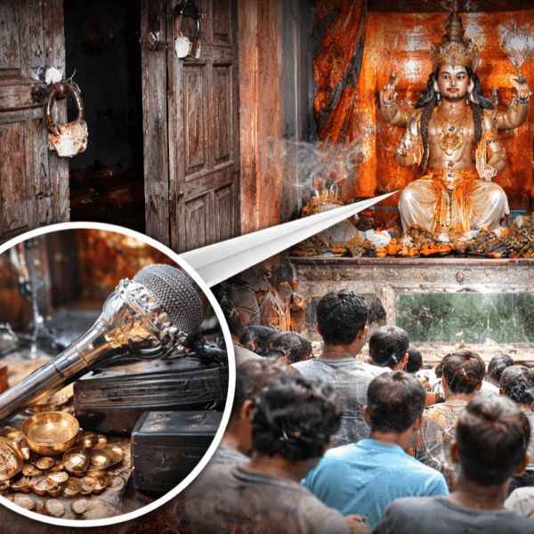 हनुमान मंदिर में भीषण चोरी, चांदी का गदा&hellip;