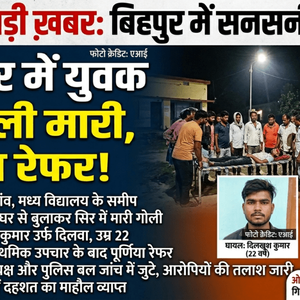 Inq Tmp 8 गौरीपुर में युवक को गोली मारकर किया जख्मी,…