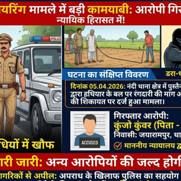 Inq Tmp 16 रंगदारी और फायरिंग मामले में आरोपी गिरफ्तार, न्यायिक…