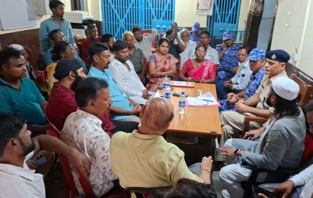 मुहर्रम को लेकर तातारपुर थाना में शांति समिति की बैठक आयोजित 2 IMG 20260619 WA0002