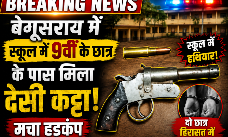 स्कूल में 9वीं के छात्र के पास मिला देसी कट्टा, मचा हड़कंप 1 file 00000000305c81f79da1d2d0dde027c6