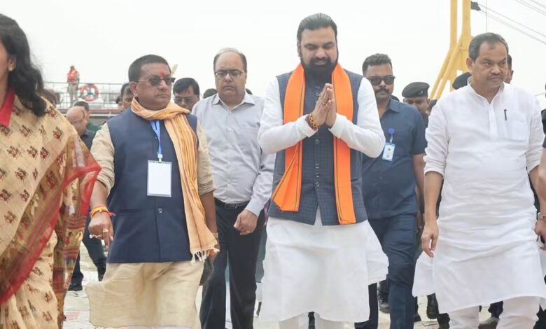 राघोपुर बांध पहुंचे मुख्यमंत्री सम्राट चौधरी, गंगा के बढ़ते दबाव और कटाव की स्थिति का लिया जायजा 1 FB IMG 1788603988403